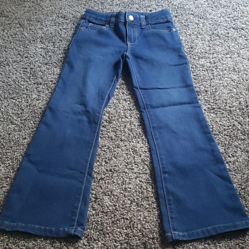 Girls Faded Glory blue jeans.